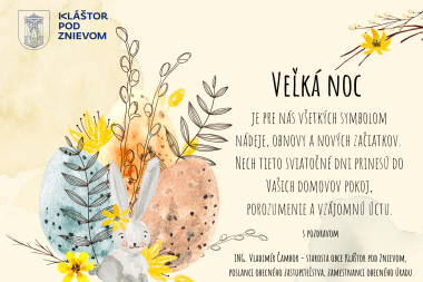 Veľkonočný pozdrav 2026